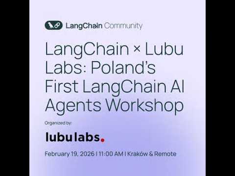 Building RAG Agent with LangChain | Live Coding | LangChain x Lubu Labs workshop